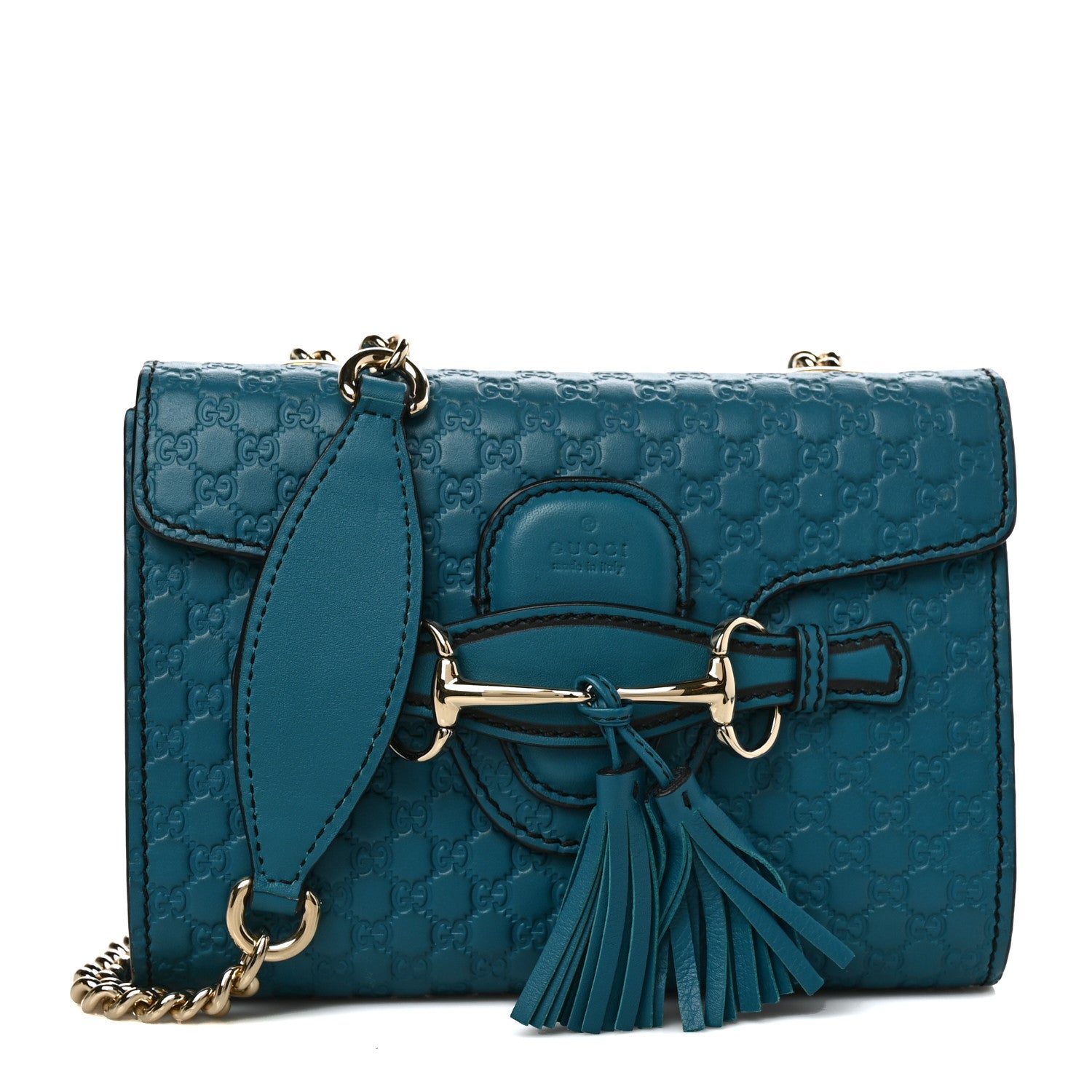 Gucci Microguccissima Mini Emily Shoulder Bag Deep Cobalt 1133863 ...