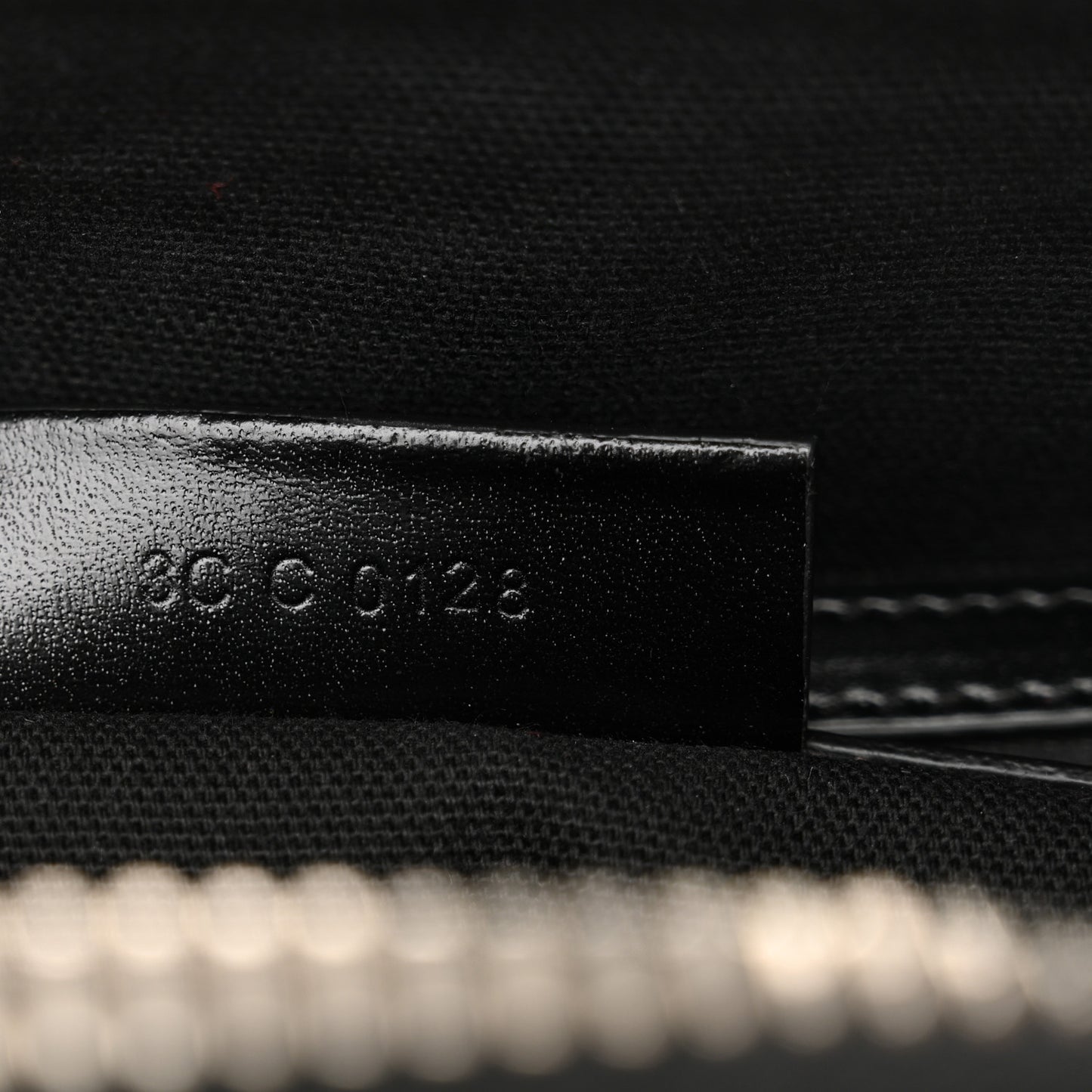 Shiny Lord Calfskin Small Antigona Black