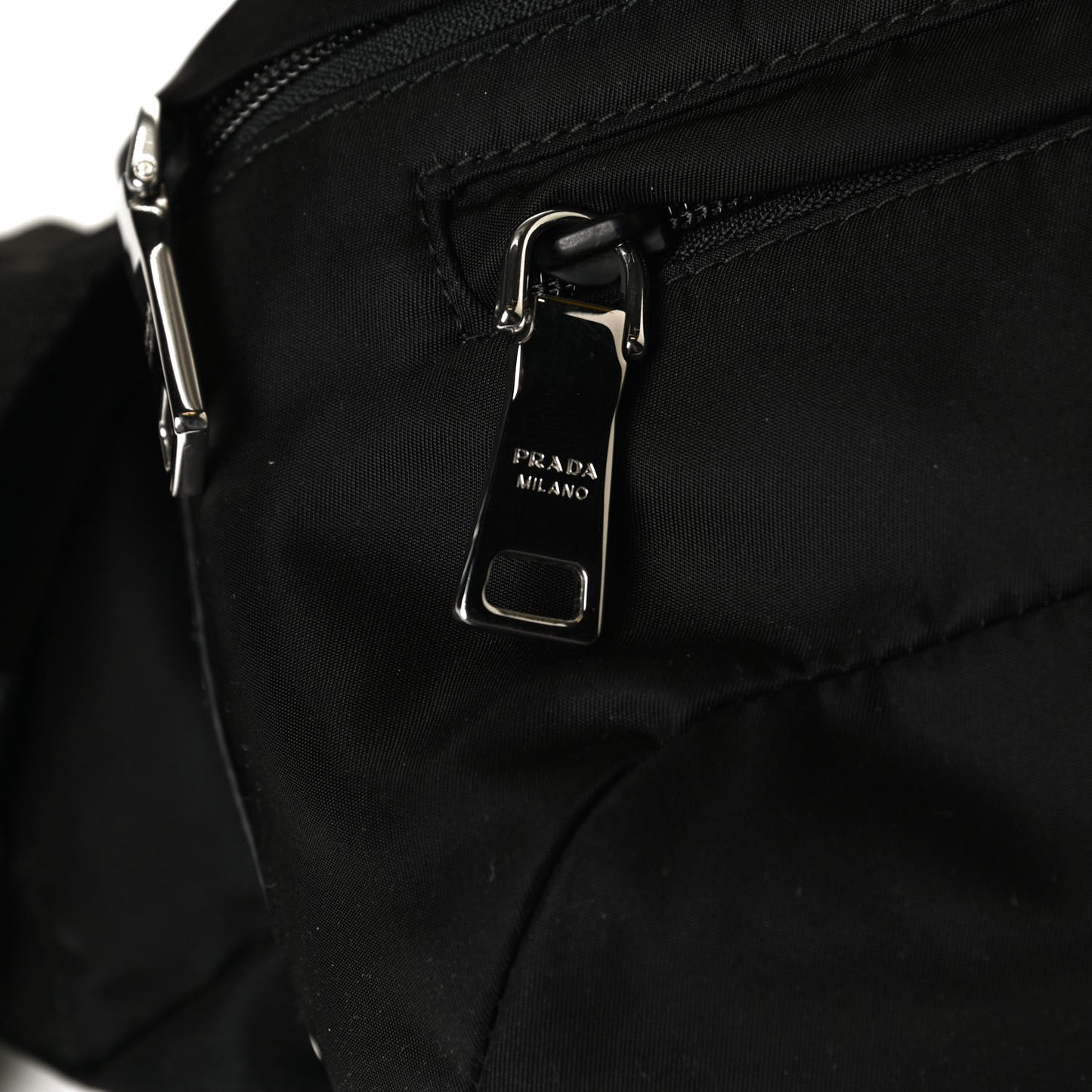 Tessuto Nylon Belt Bag Black