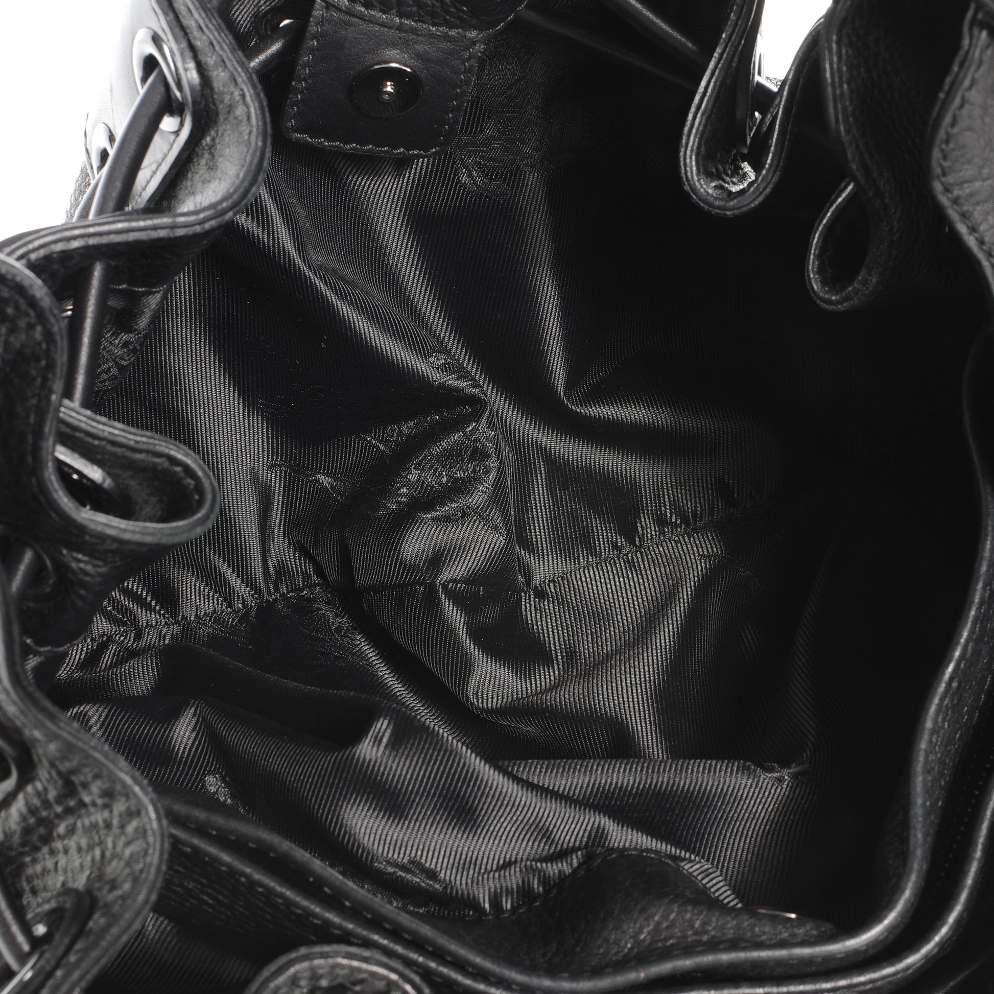 Burberry Prorsum Leather Warrior Hobo Black 7 of 7