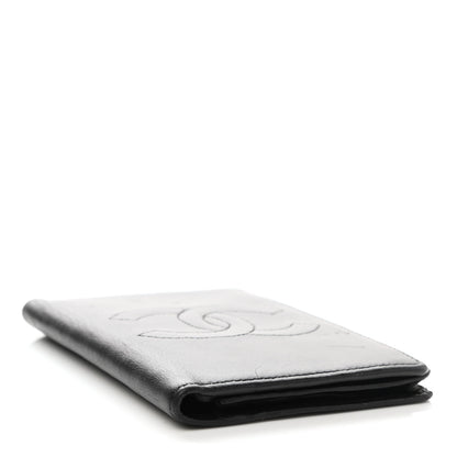 Chanel Lambskin Timeless CC Card Holder Wallet Black 4 of 10