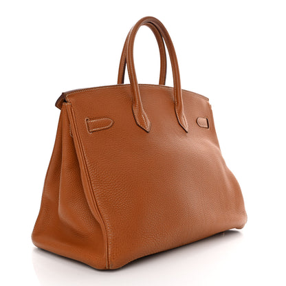 Hermes Togo Birkin 35 Gold 3 of 21