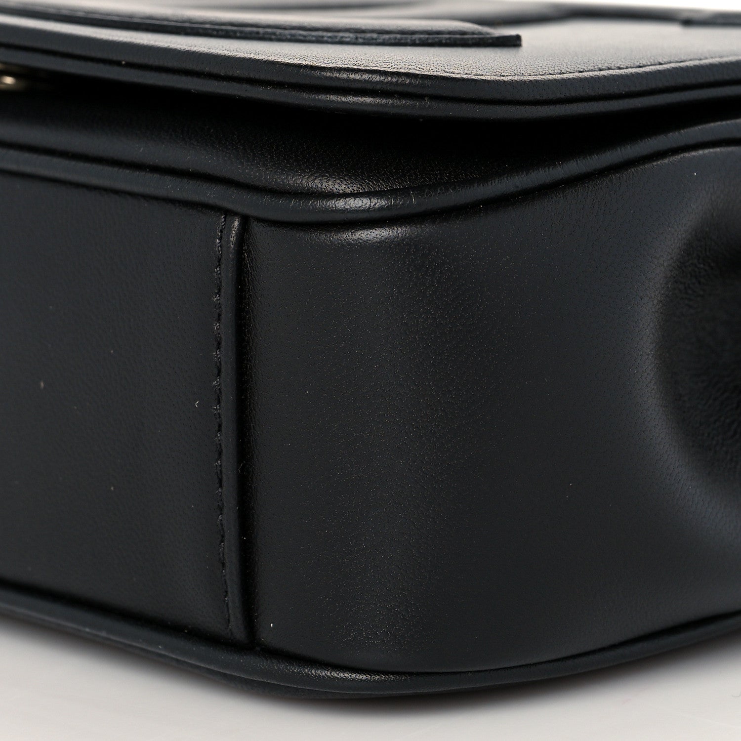 Chanel Lambskin CC Mania Flap Bag Black 10 of 10
