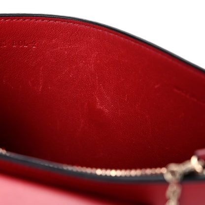 Valentino Garavani Calfskin Rockstud Phone Case With Chain Rosso Valentino 14 of 15
