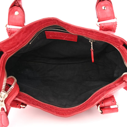 Balenciaga Agneau Giant Brogues Hardware City Sang 5 of 14