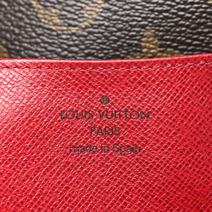 Louis Vuitton Monogram Emilie Wallet Rouge 5 of 8