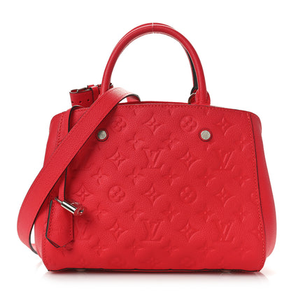 Louis Vuitton Empreinte Montaigne BB Poppy 1 of 9