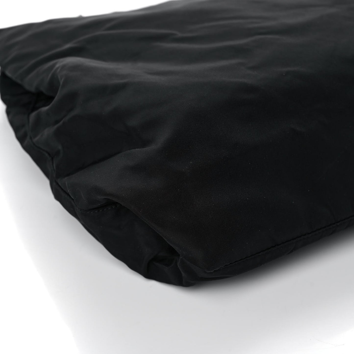 Tessuto Nylon Chain Tote Black