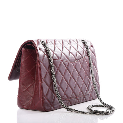 Chanel Aged Calfskin Quilted 2.55 Reissue 227 Flap Red 2 of 8