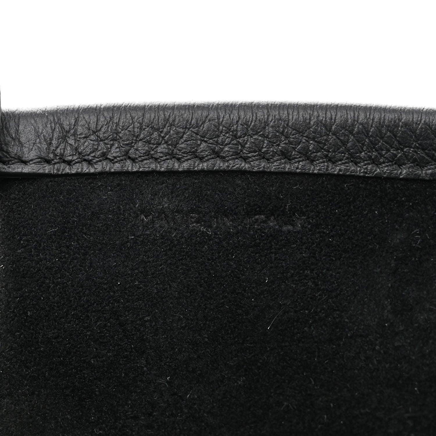 The Row Grained Calfskin Medium N/S Park Tote Black 7 of 10