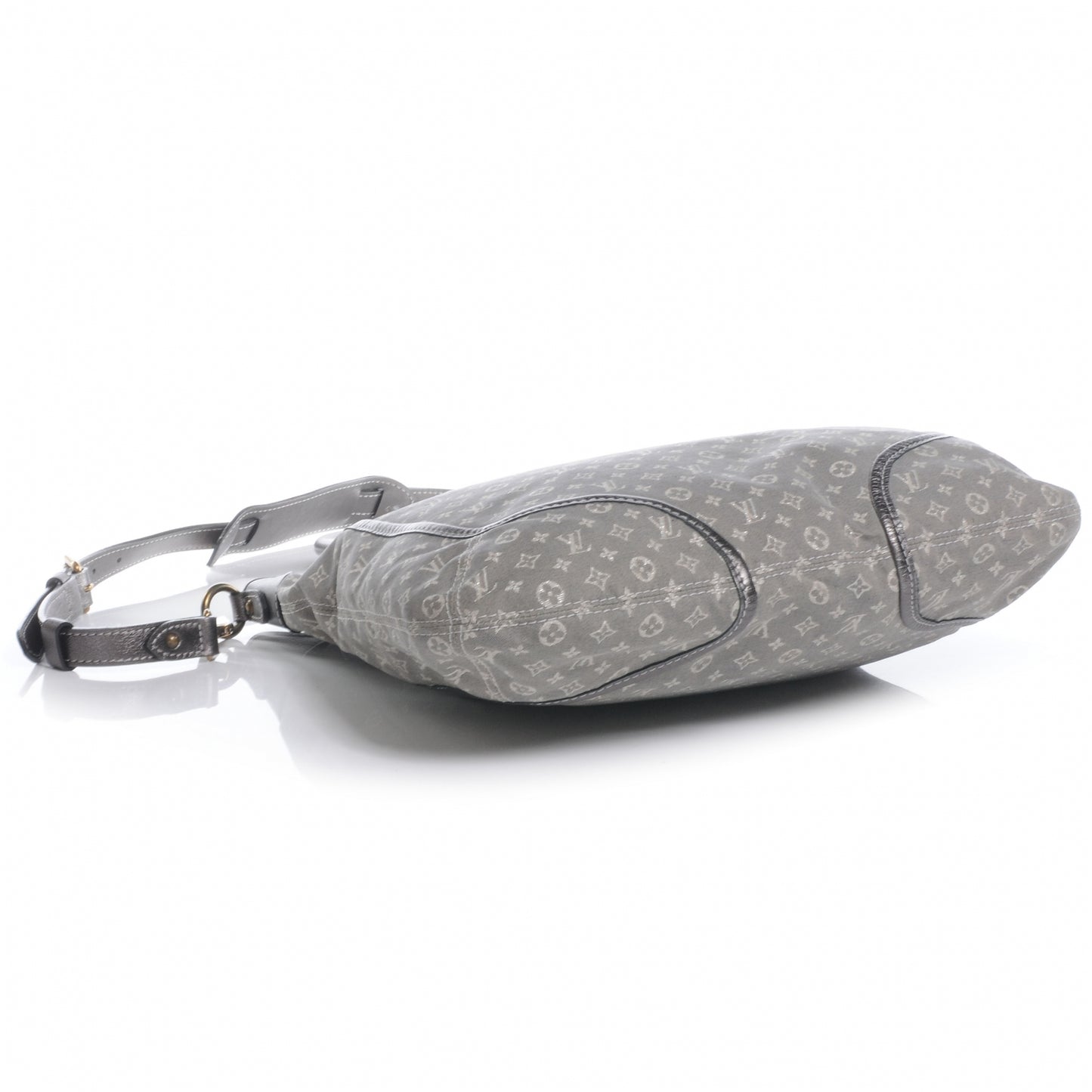 Mini Lin Monogram Besace Angele Platine