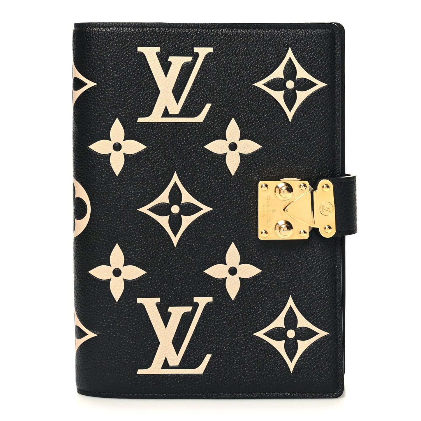 Empreinte Monogram Giant Paul Notebook Cover MM Black Beige