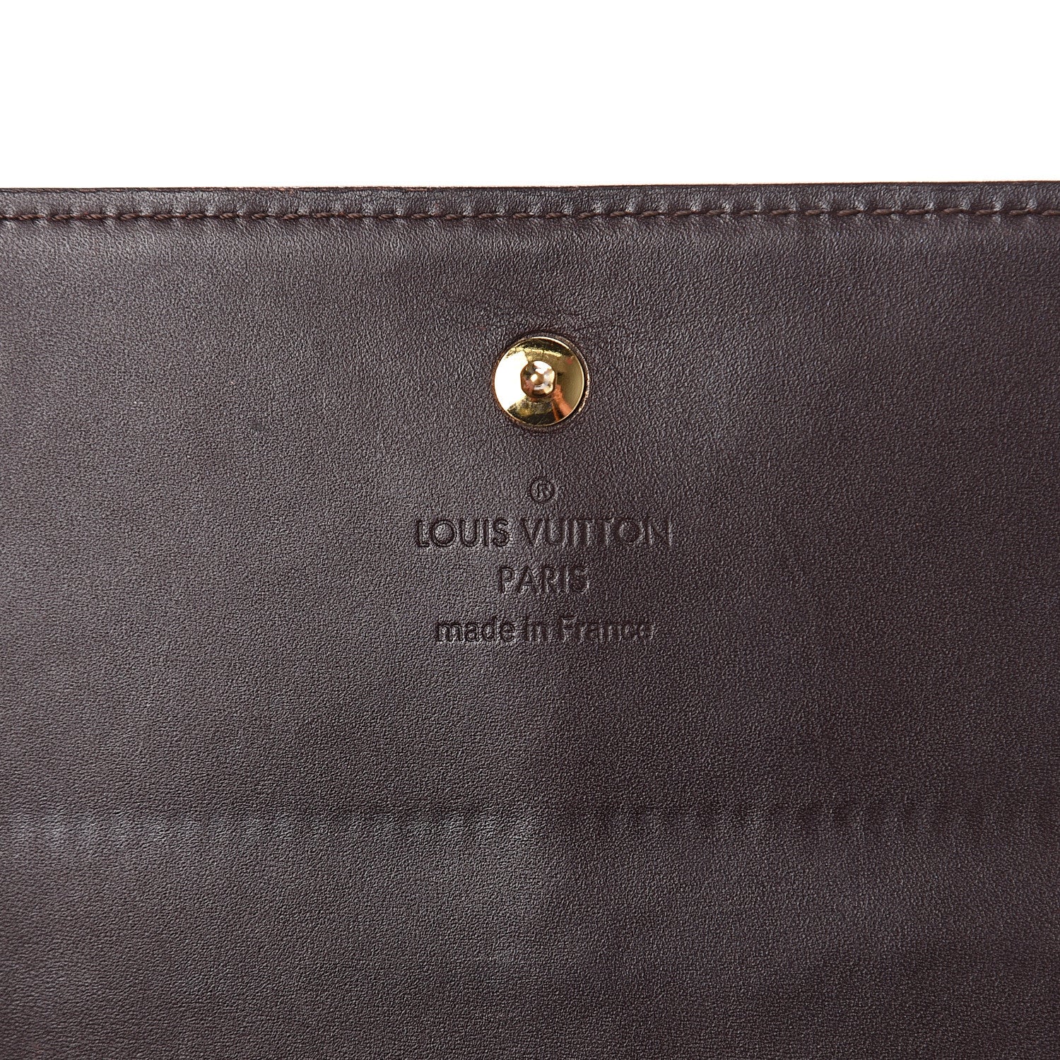 Louis Vuitton Vernis Chaine Wallet Amarante 5 of 5