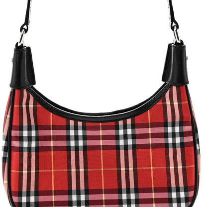 Burberry House Check Shoulder Bag Red 7 of 9