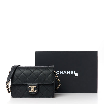 Chanel Caviar Quilted Like A Wallet Flap Black 12 of 12