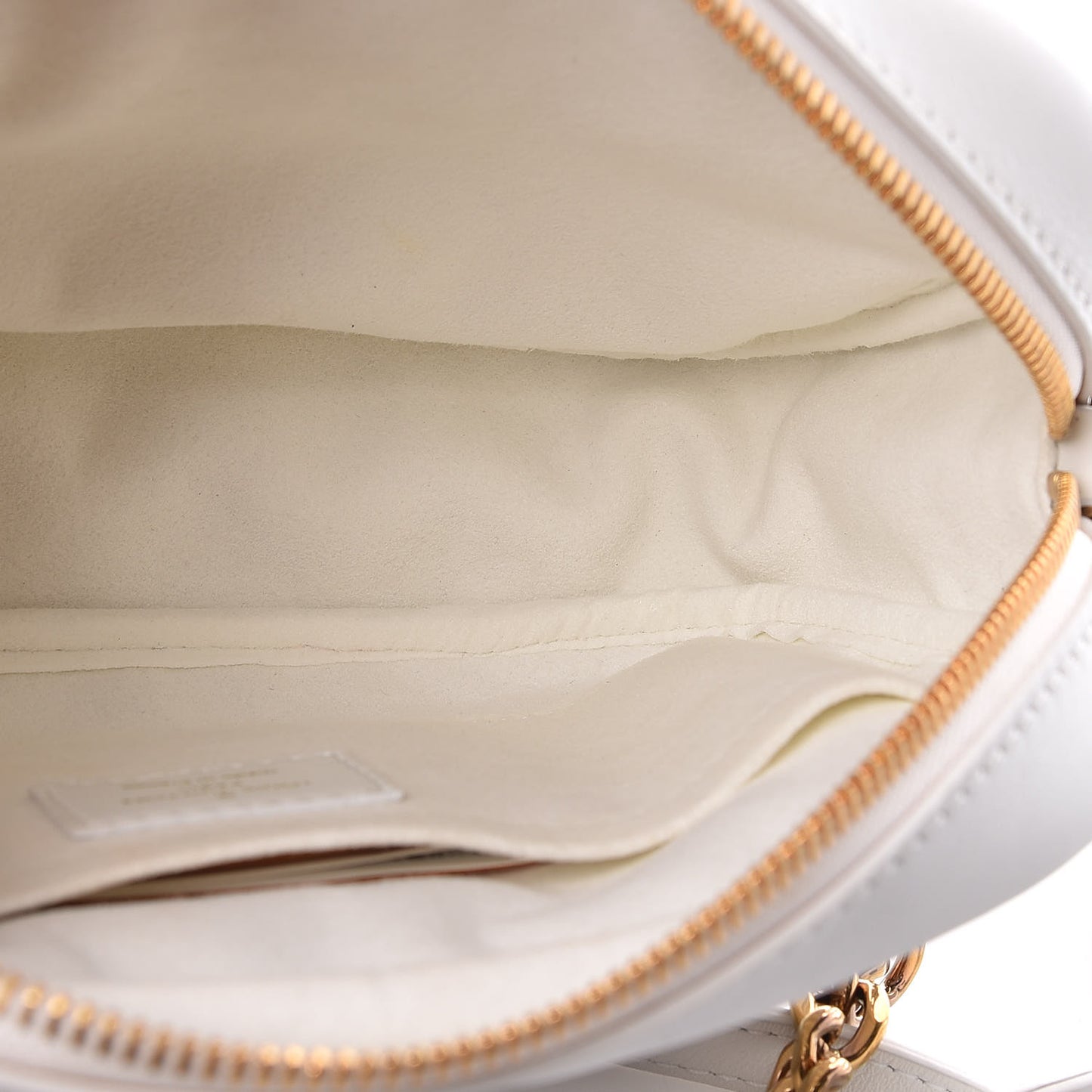 Calfskin New Wave Camera Bag White