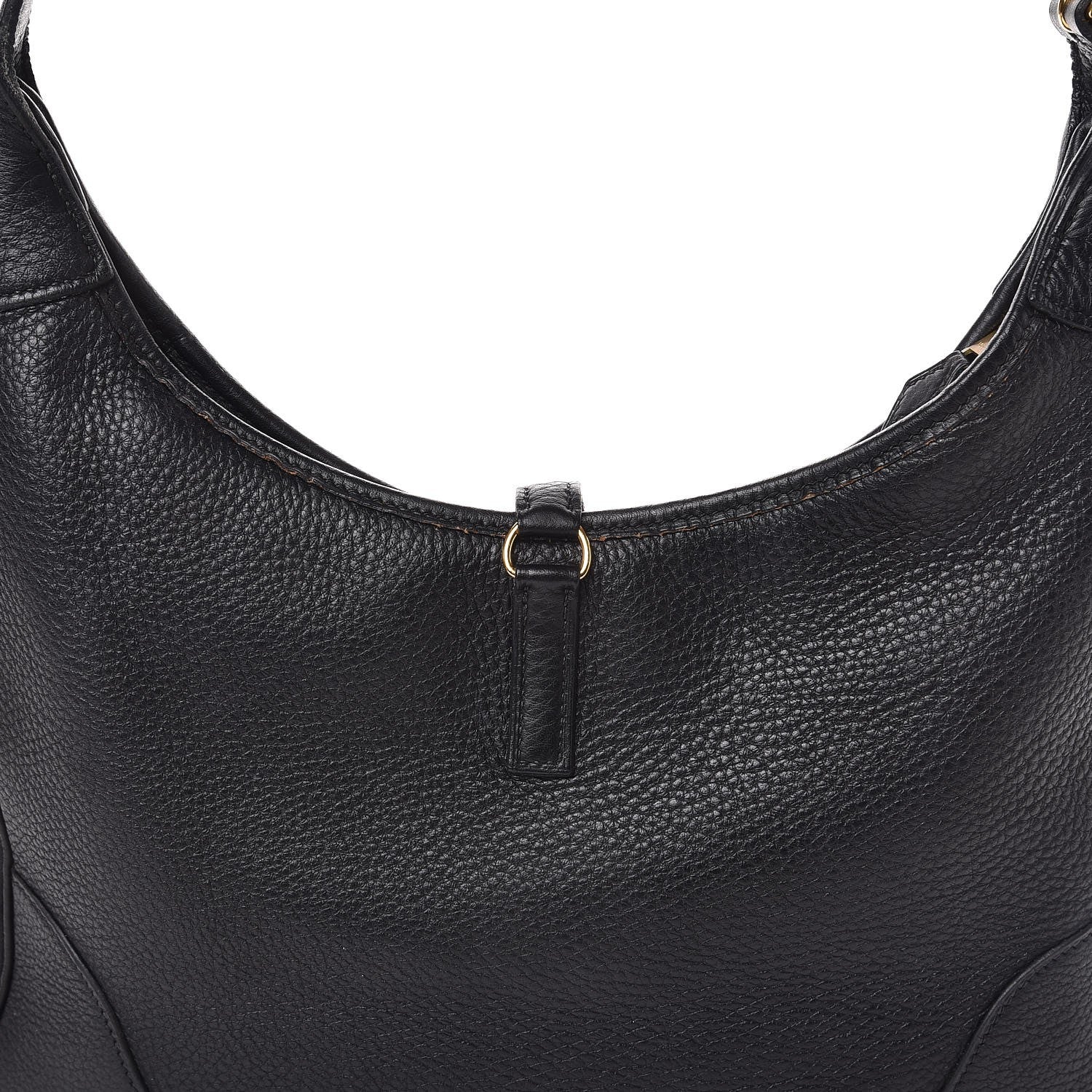 Hermes Taurillon Clemence Trim II 31 Black 7 of 8