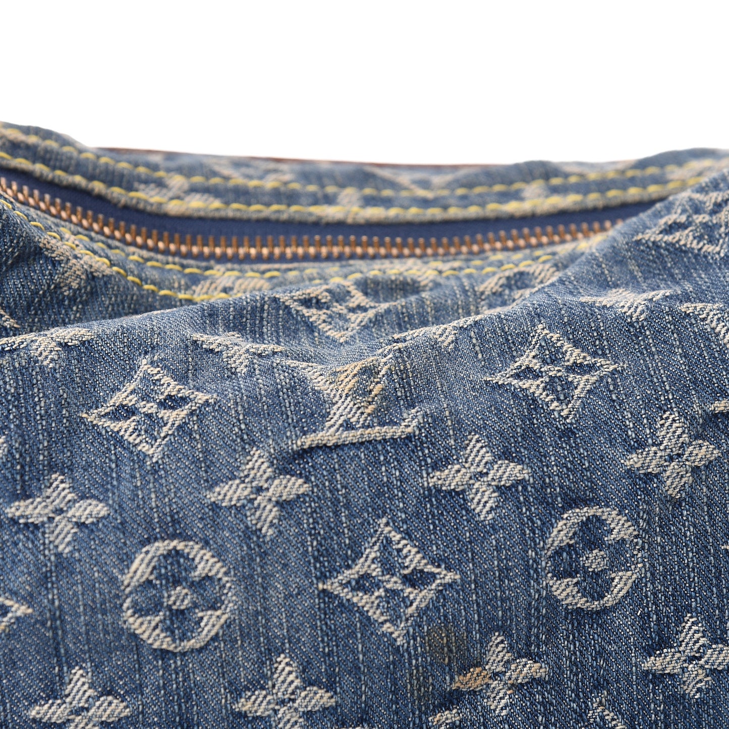 Monogram Denim Baggy PM Blue