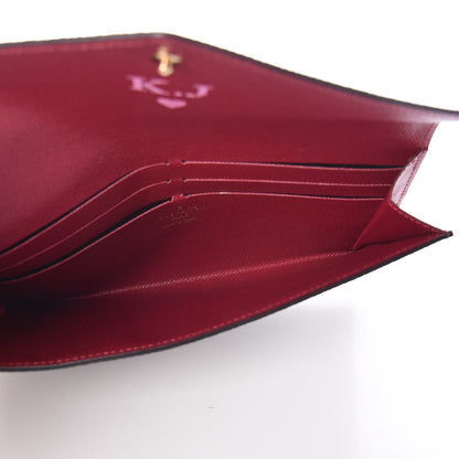 Louis Vuitton Monogram Jeanne Wallet Fuchsia 6 of 9