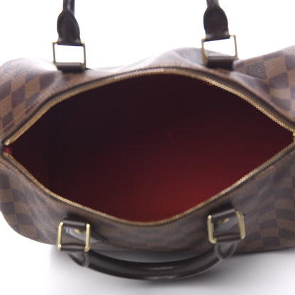 Louis Vuitton Damier Ebene Speedy 30 4 of 12
