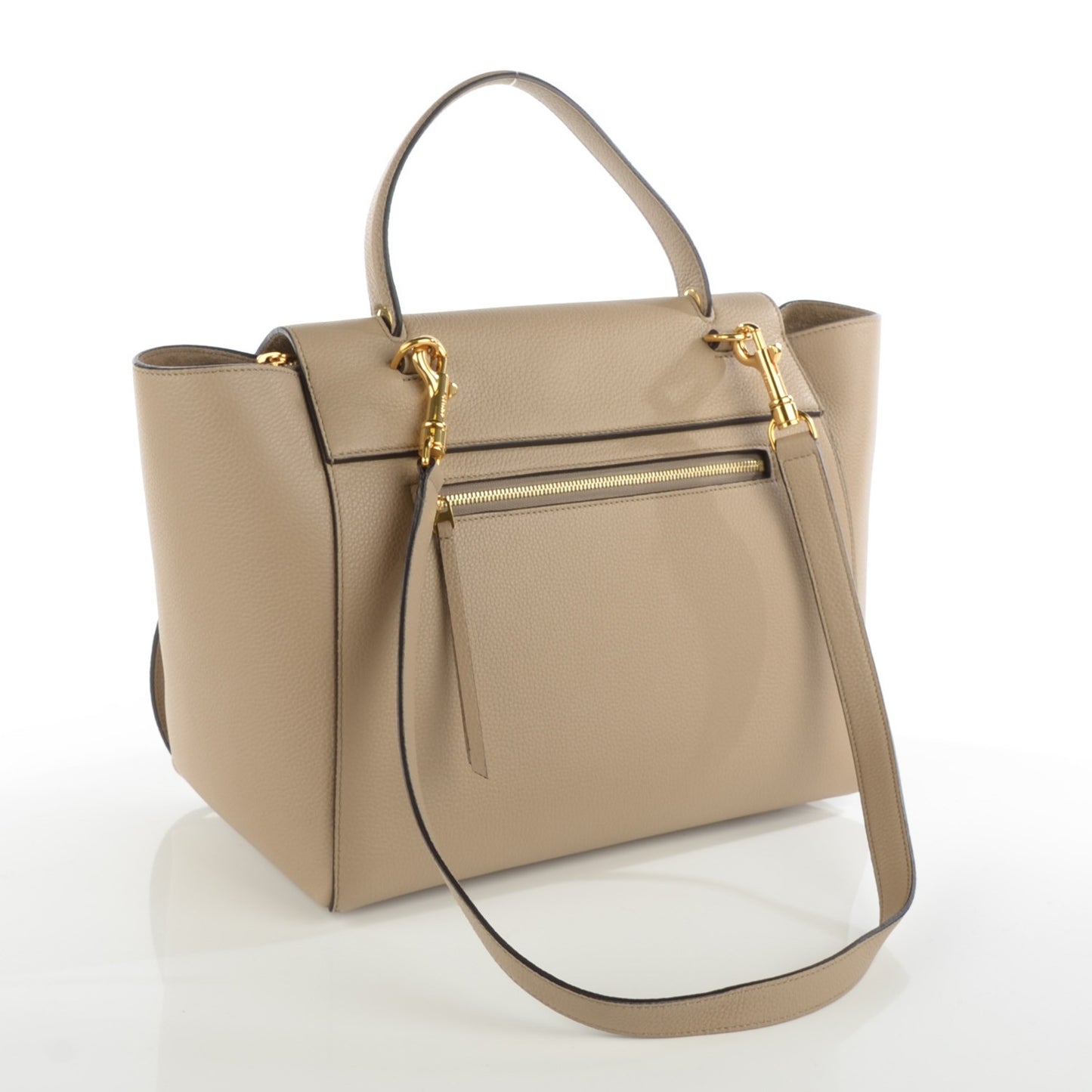 Grained Calfskin Mini Belt Bag Dune