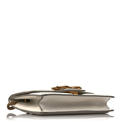 Dolce & Gabbana Smooth Calfskin Small DG Amore Envelope Bag White 4 of 9