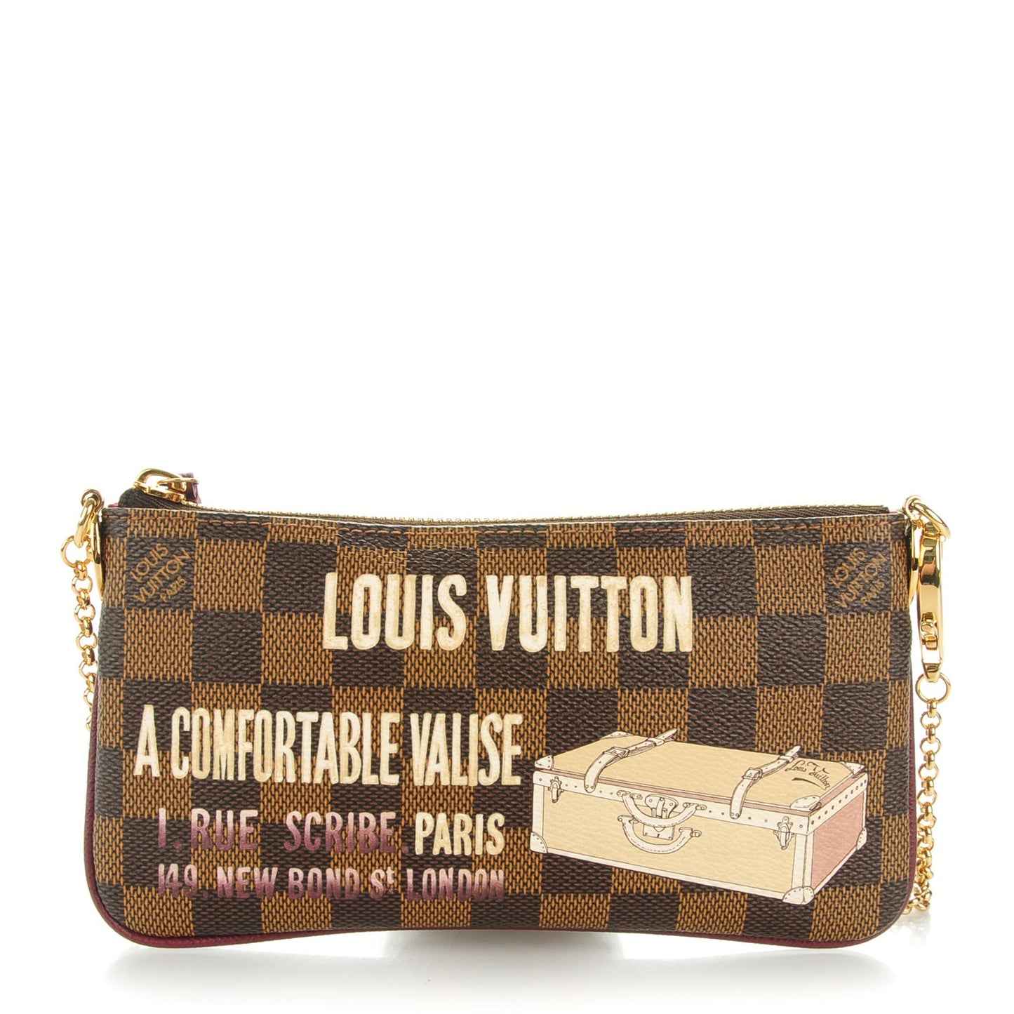 Damier Ebene Milla MM Trunk Pochette