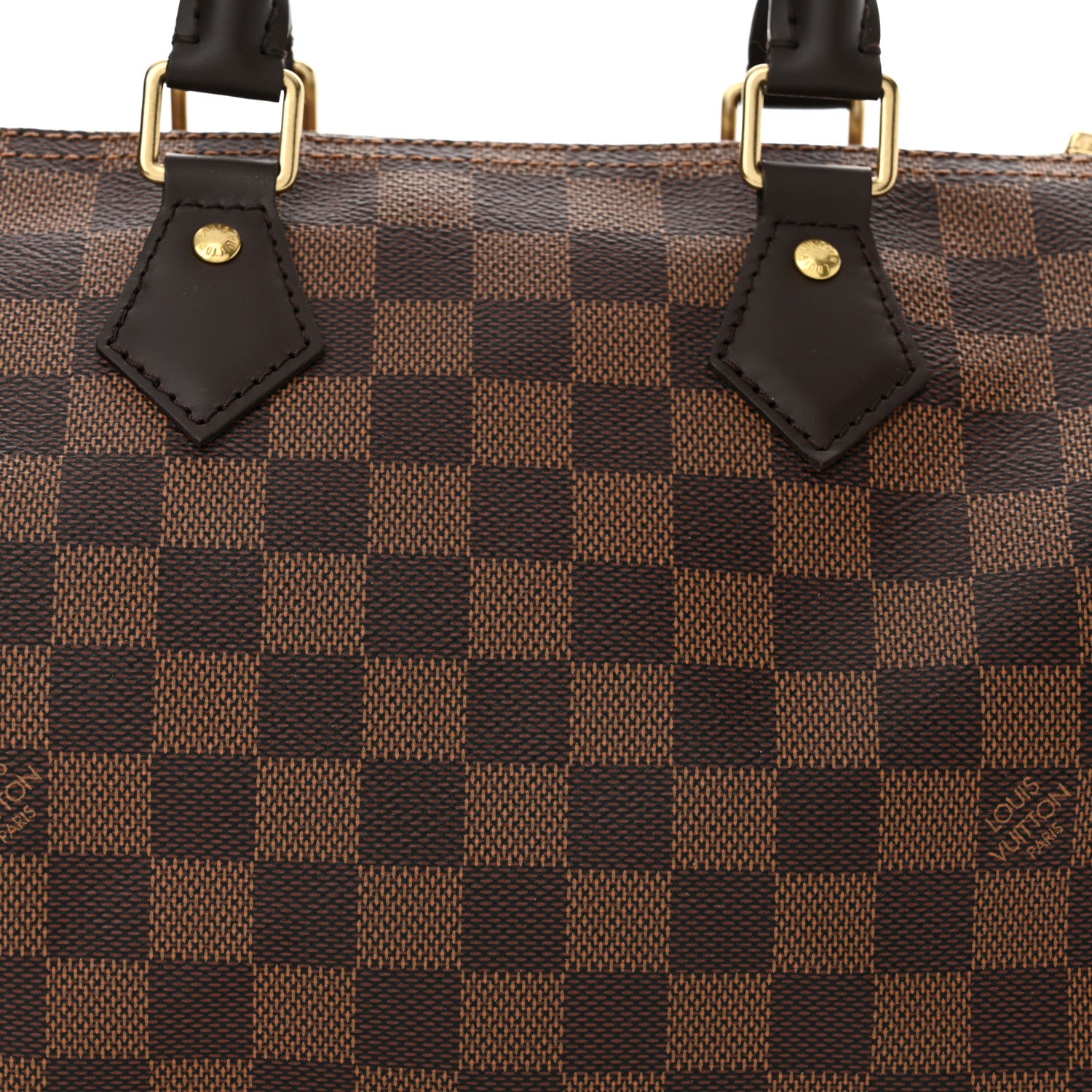 Louis Vuitton Damier Ebene Speedy 25 7 of 9