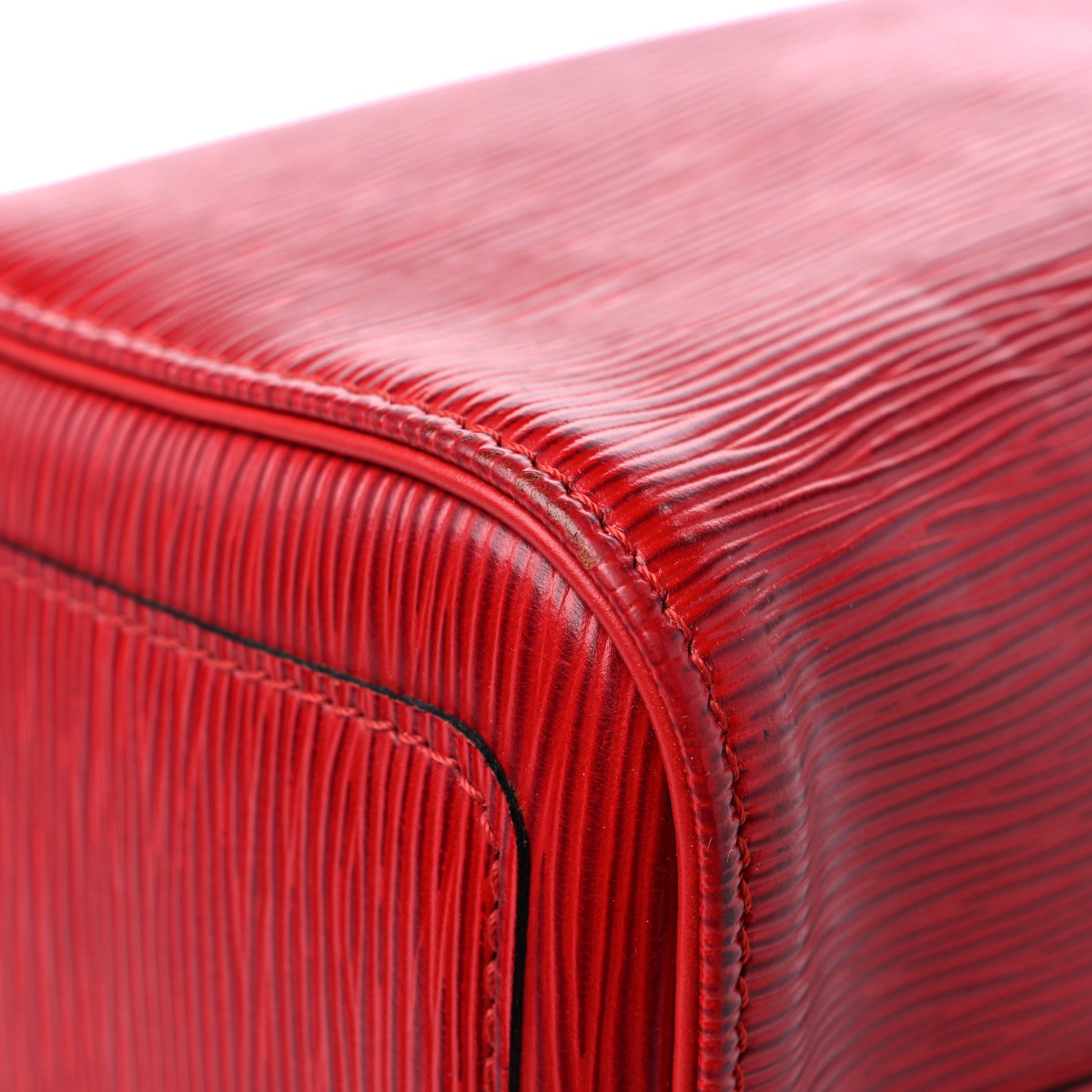 Louis Vuitton Epi Speedy 25 Castillan Red 10 of 14