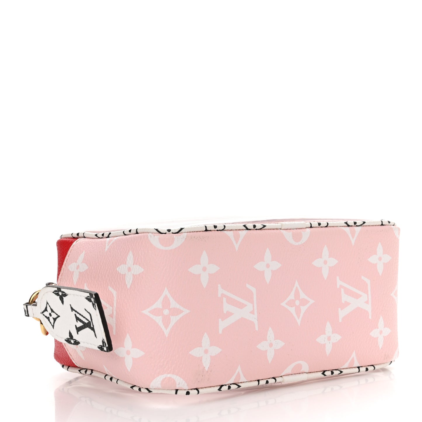 Monogram Giant Beach Pouch Rouge