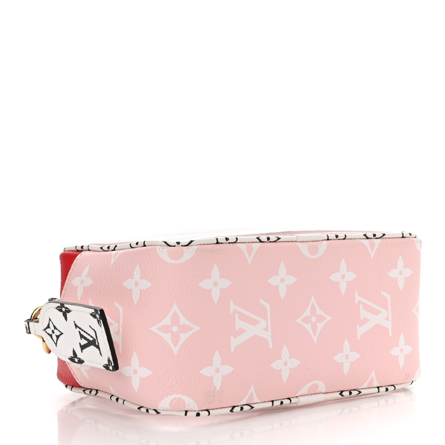 Louis Vuitton Monogram Giant Beach Pouch Rouge 4 of 9