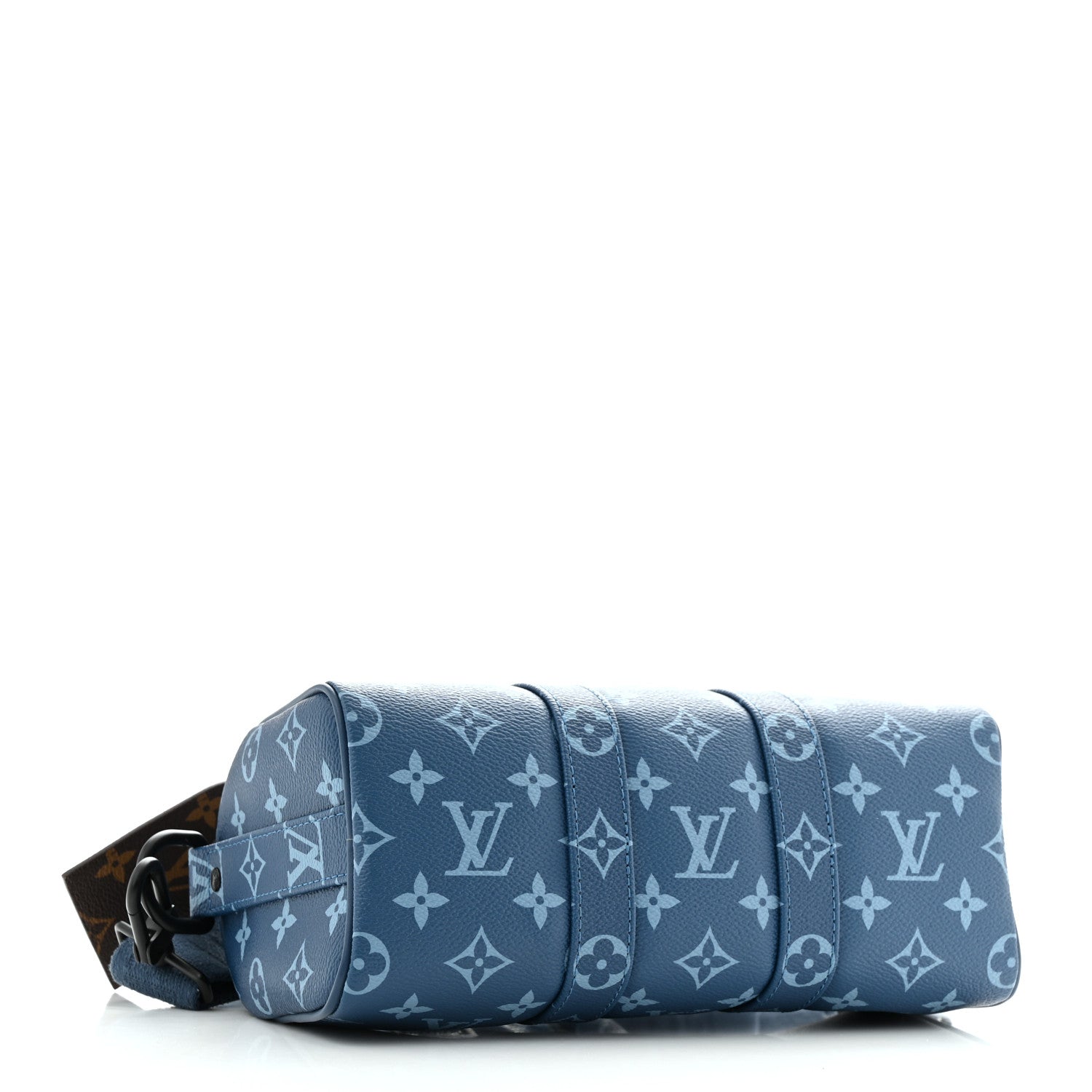 Louis Vuitton Monogram Keepall Bandouliere 25 Atlantic Blue 4 of 12