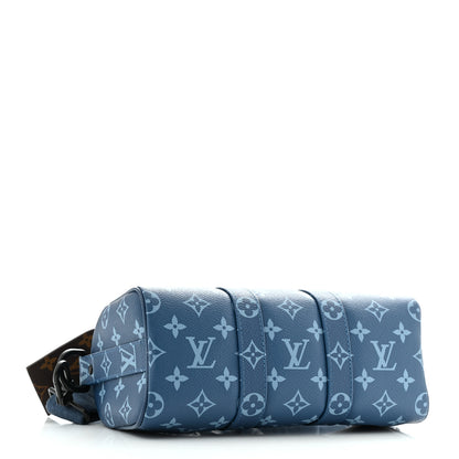 Louis Vuitton Monogram Keepall Bandouliere 25 Atlantic Blue 4 of 12