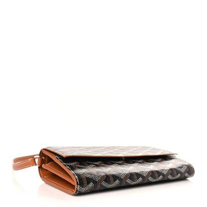 Goyard Goyardine Varenne Continental Wallet Black Gold 4 of 8