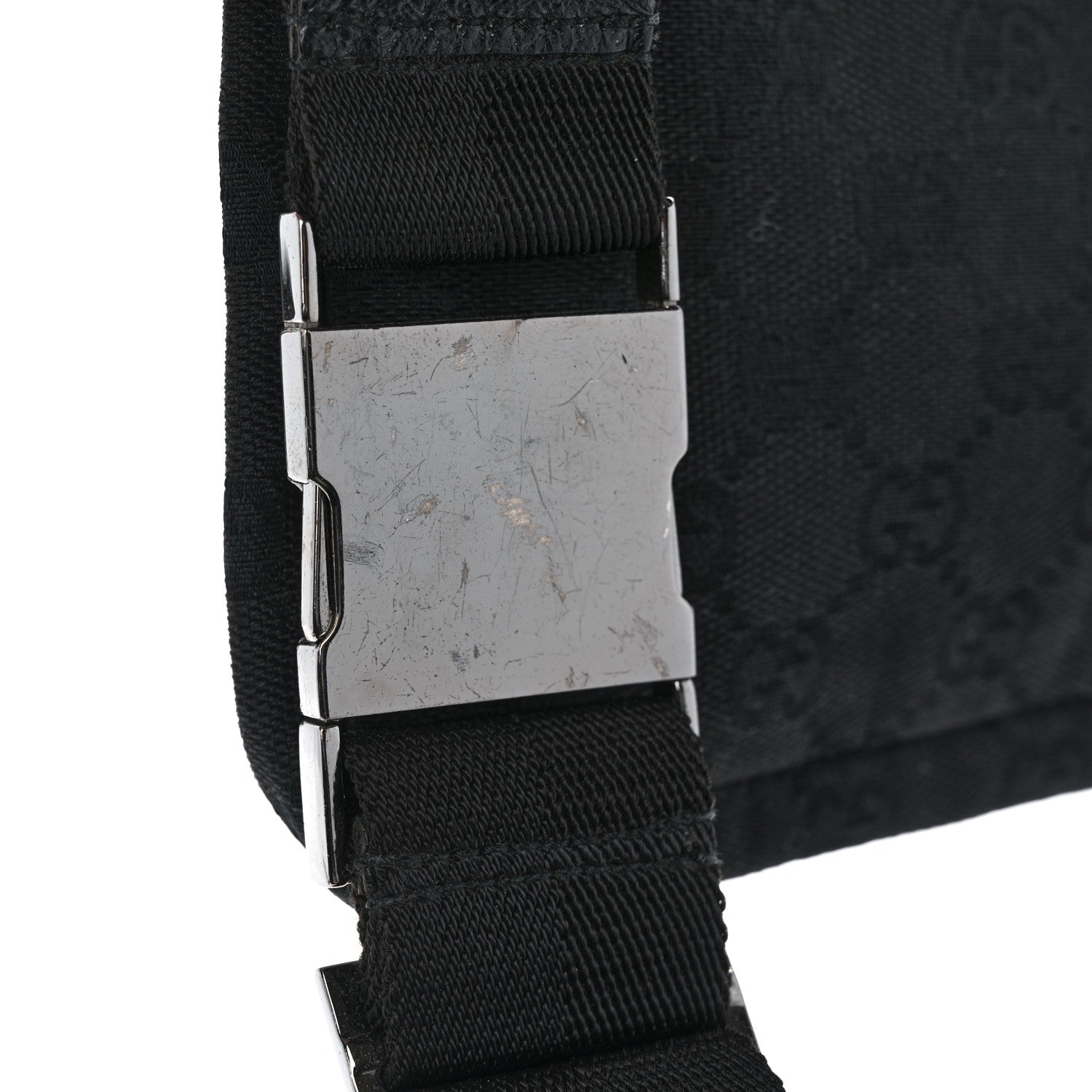Gucci GG Monogram Double Pocket Belt Bag Black 14 of 14