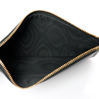 Christian Dior Lambskin Cannage Lady Dior Chain Wallet Black 8 of 14