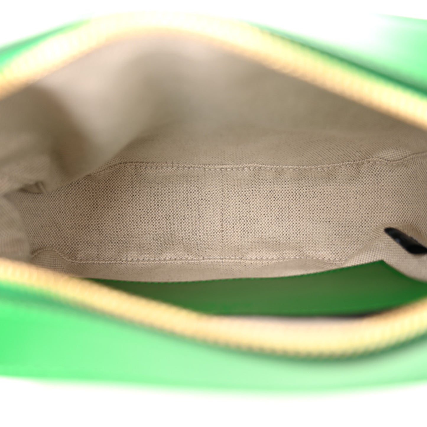 Calfskin GG Matelasse Shoulder Bag Spring Green Natural