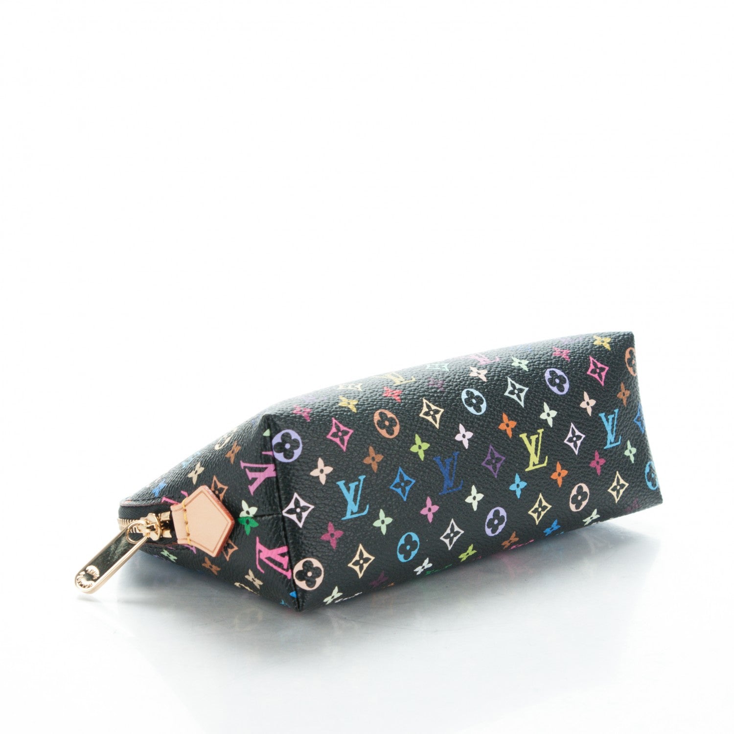 Louis Vuitton Monogram Multicolor Cosmetic Pouch Black Grenade 4 of 6