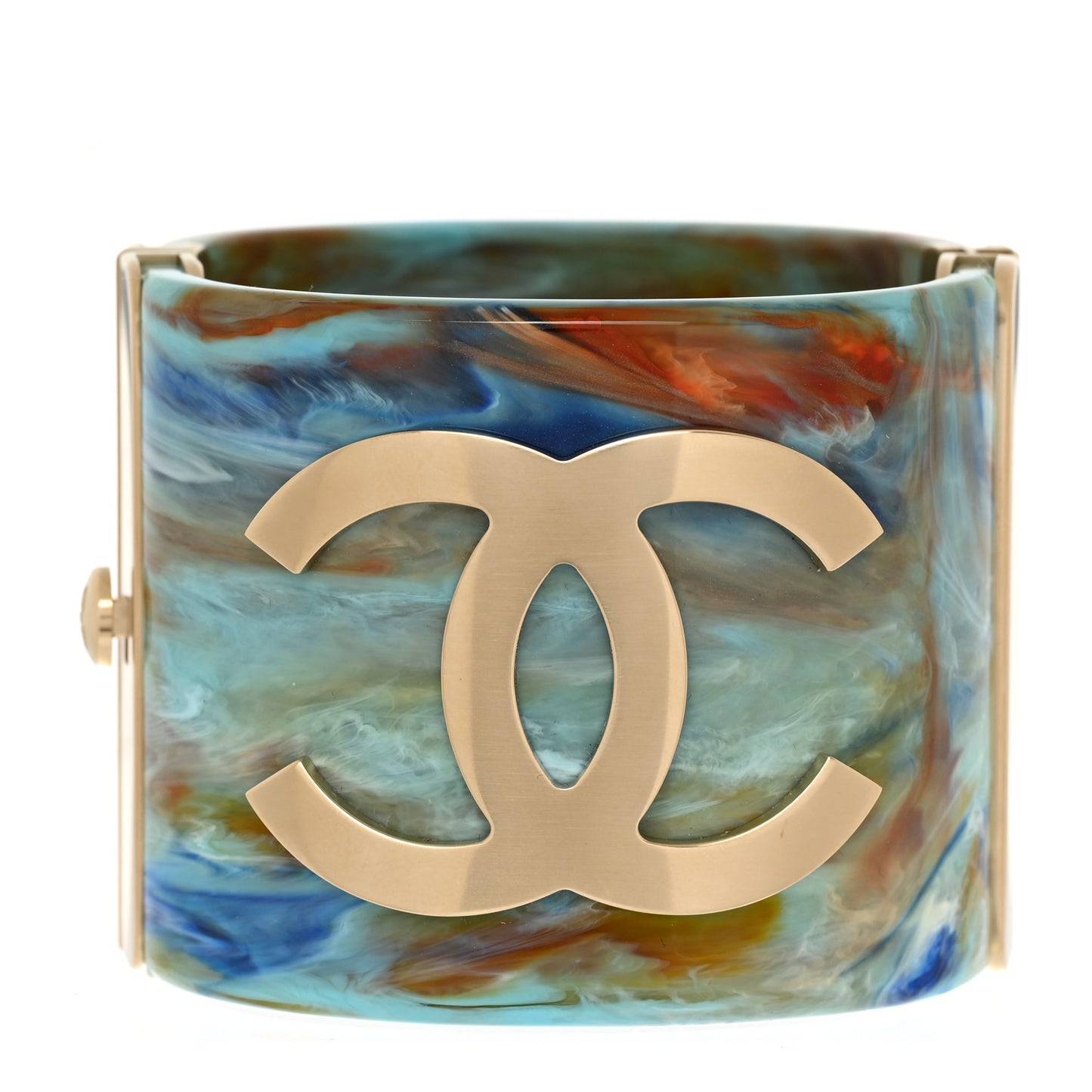 Resin CC Cuff Blue Multicolor