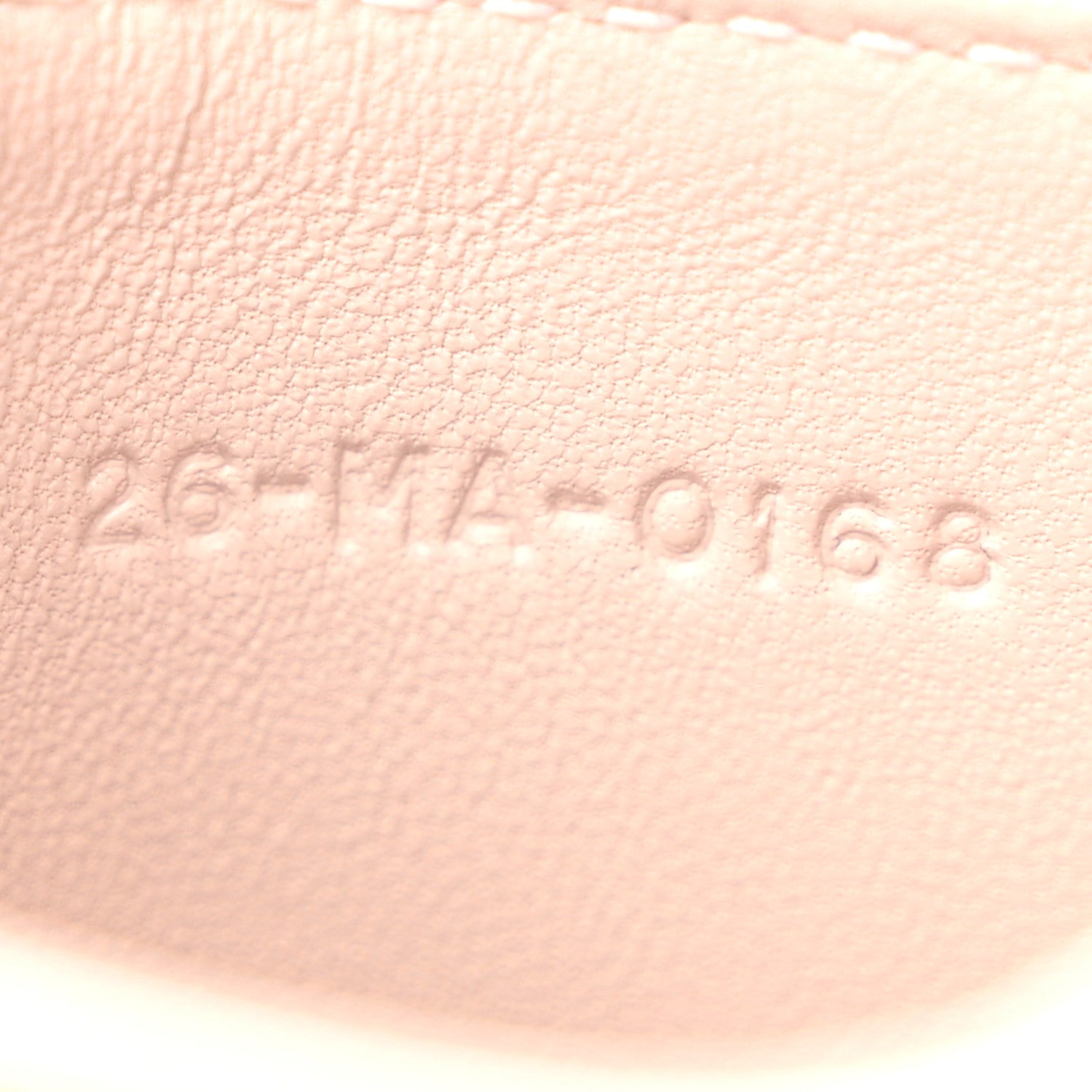 Christian Dior Grained Calfskin Cannage Diorama Card Holder Rose Poudre 8 of 8