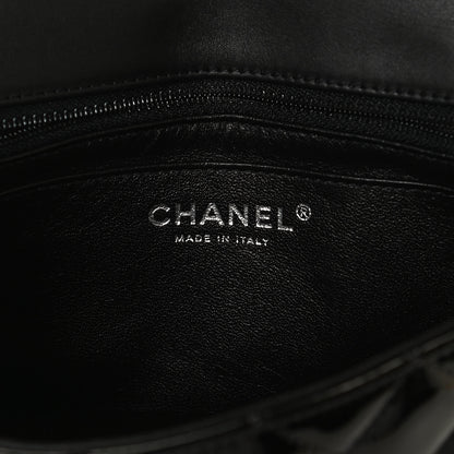 Chanel Patent Calfskin Quilted Mini Rectangular Flap Black 6 of 12