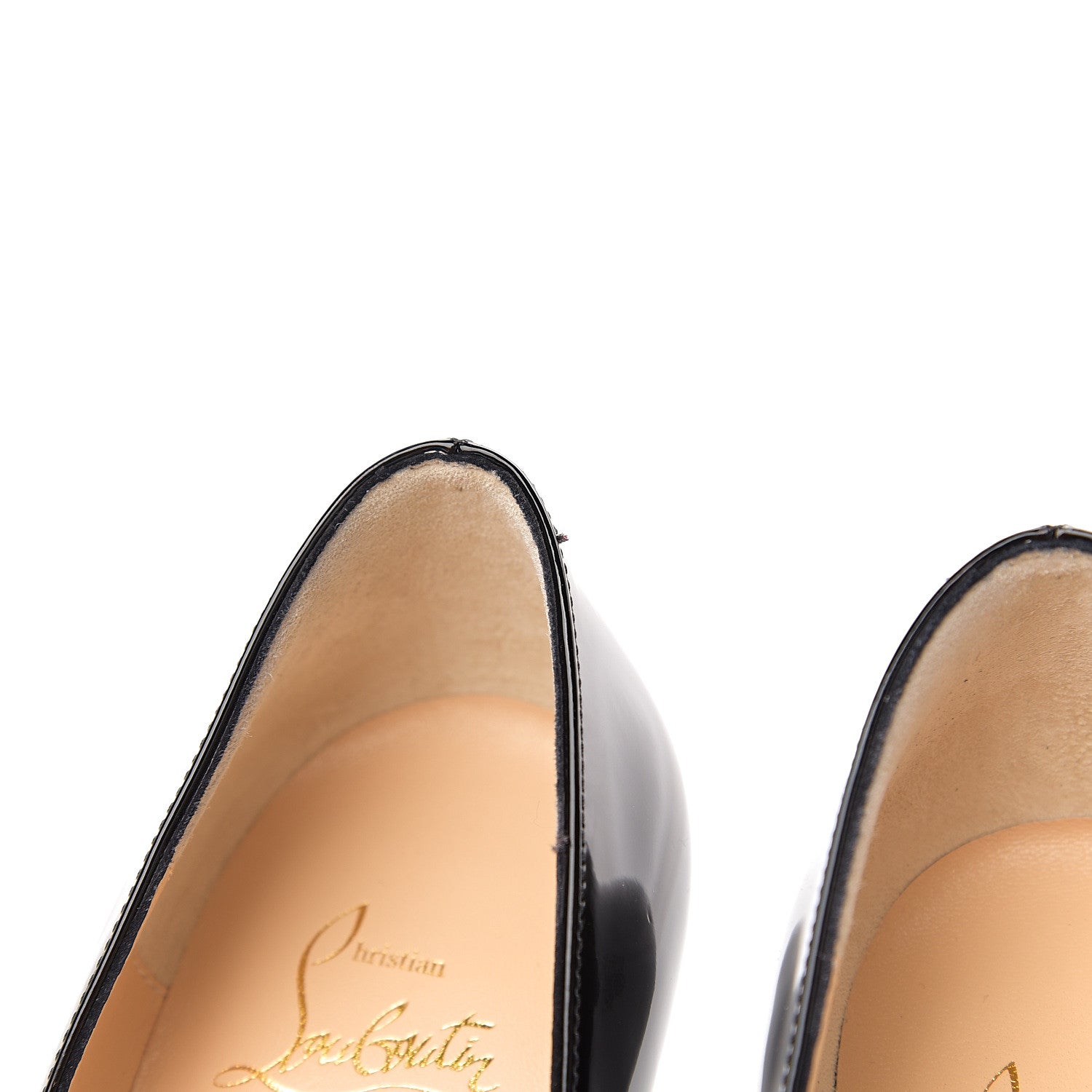 Christian Louboutin Patent Pigalle Follies 100 Pumps 40 Black 8 of 9