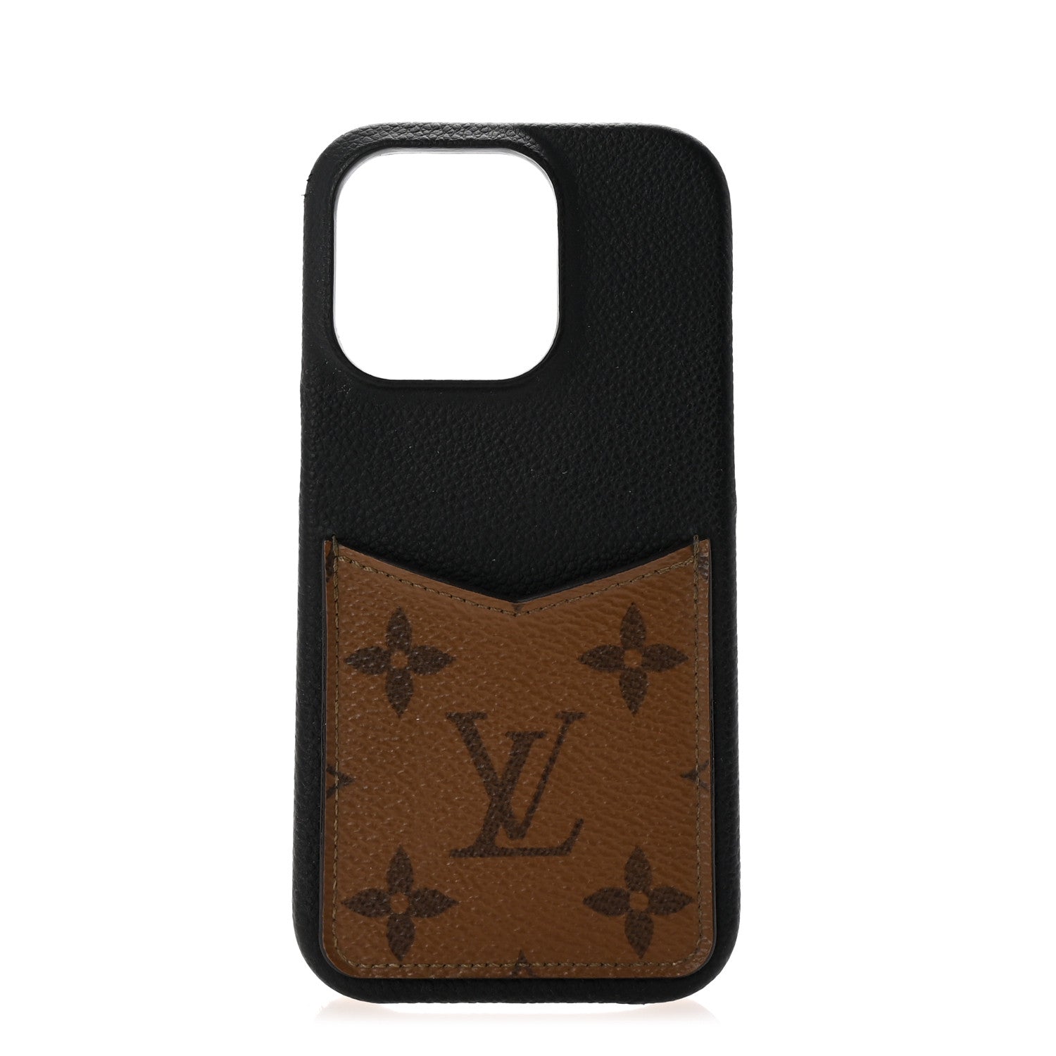 Louis Vuitton Reverse Monogram Pallas iPhone 14 Pro Bumper Black 1 of 7