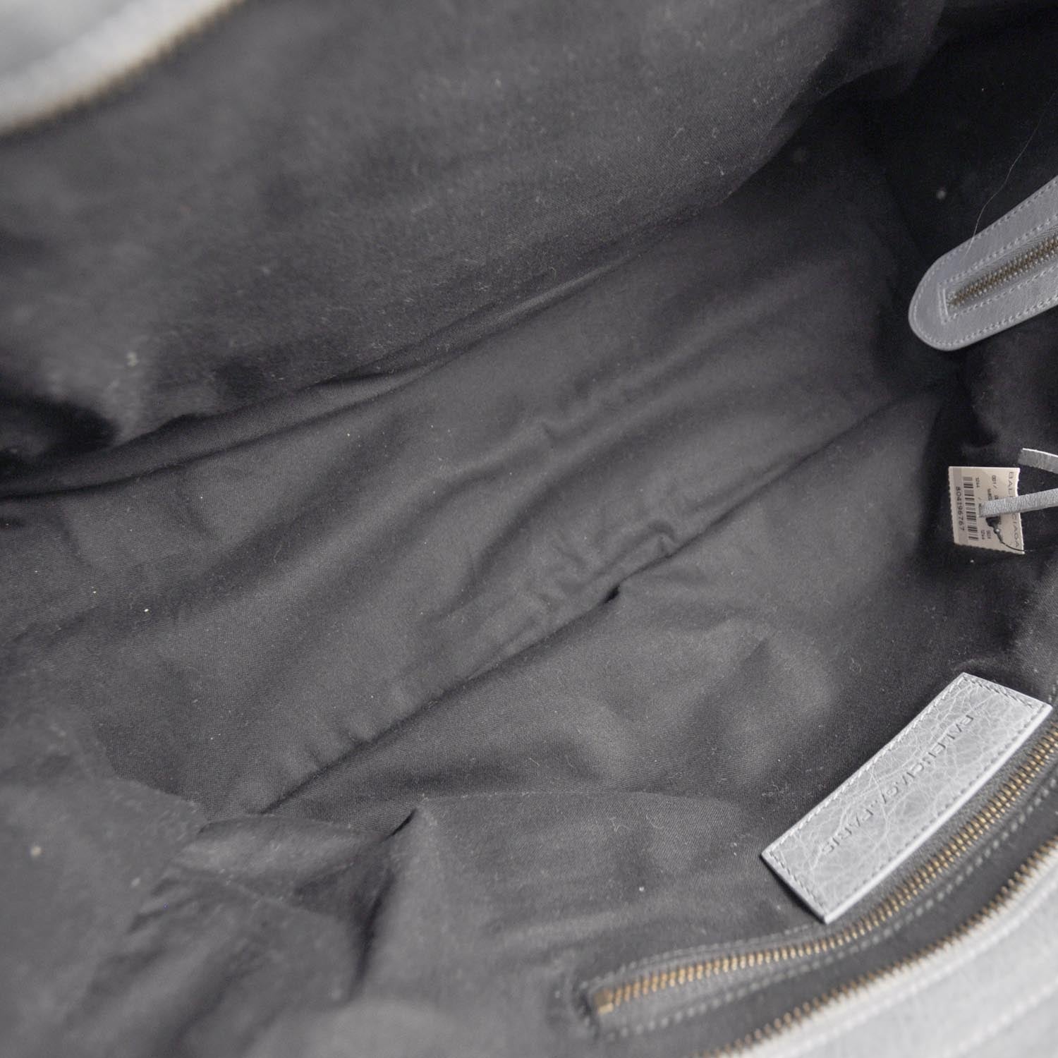 Balenciaga Agneau Classic Silver Hardware Part Time Ardoise 6 of 10