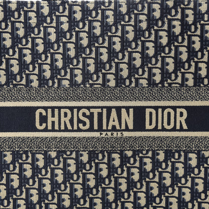 Christian Dior Oblique Book Tote Blue Multicolor 8 of 10