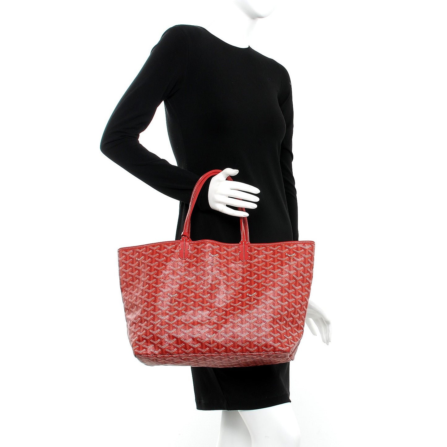 Goyardine Saint Louis PM Red