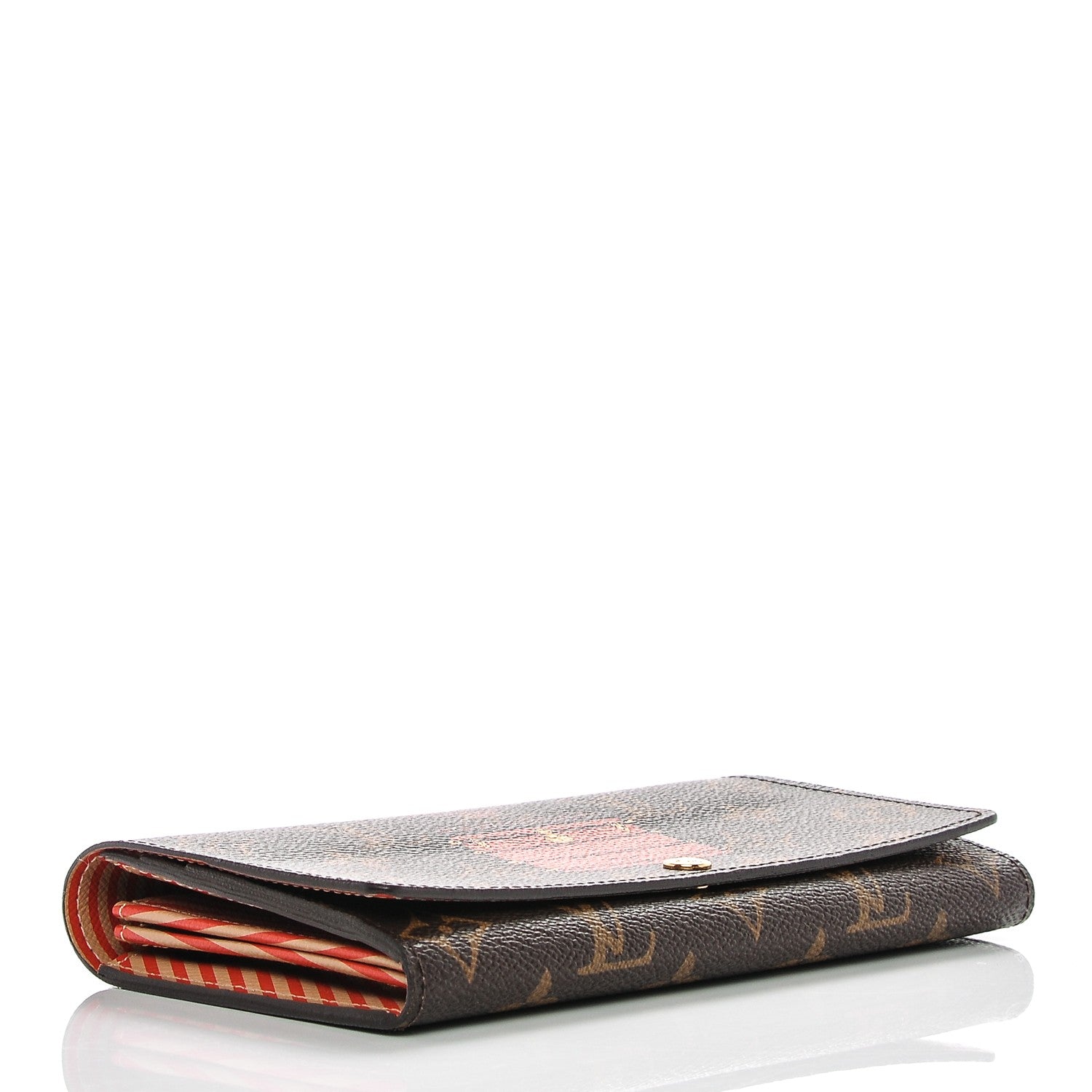 Louis Vuitton Monogram Trunks and Locks Sarah Wallet 4 of 6
