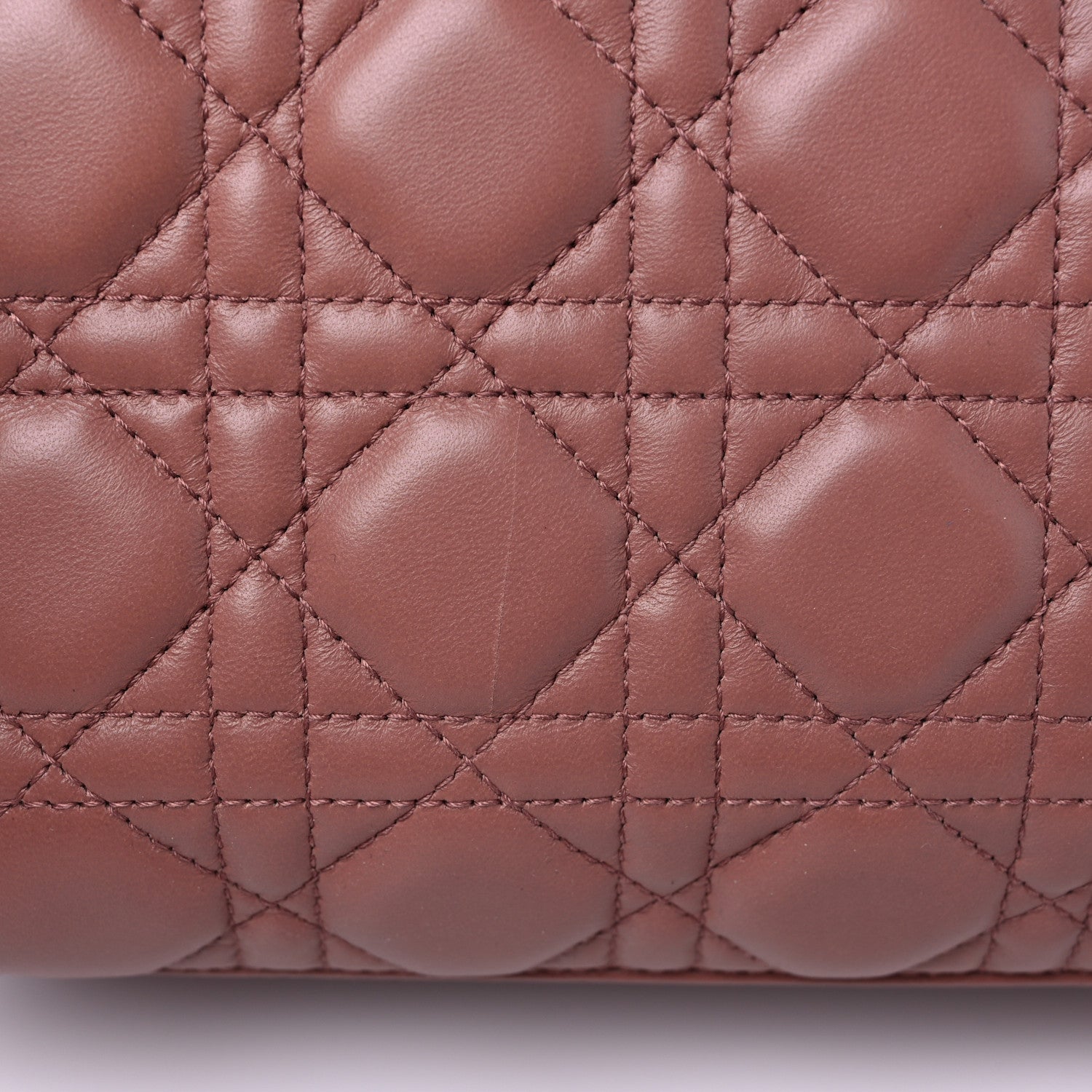 Christian Dior Lambskin Cannage Medium Lady Dior Fard 7 of 7