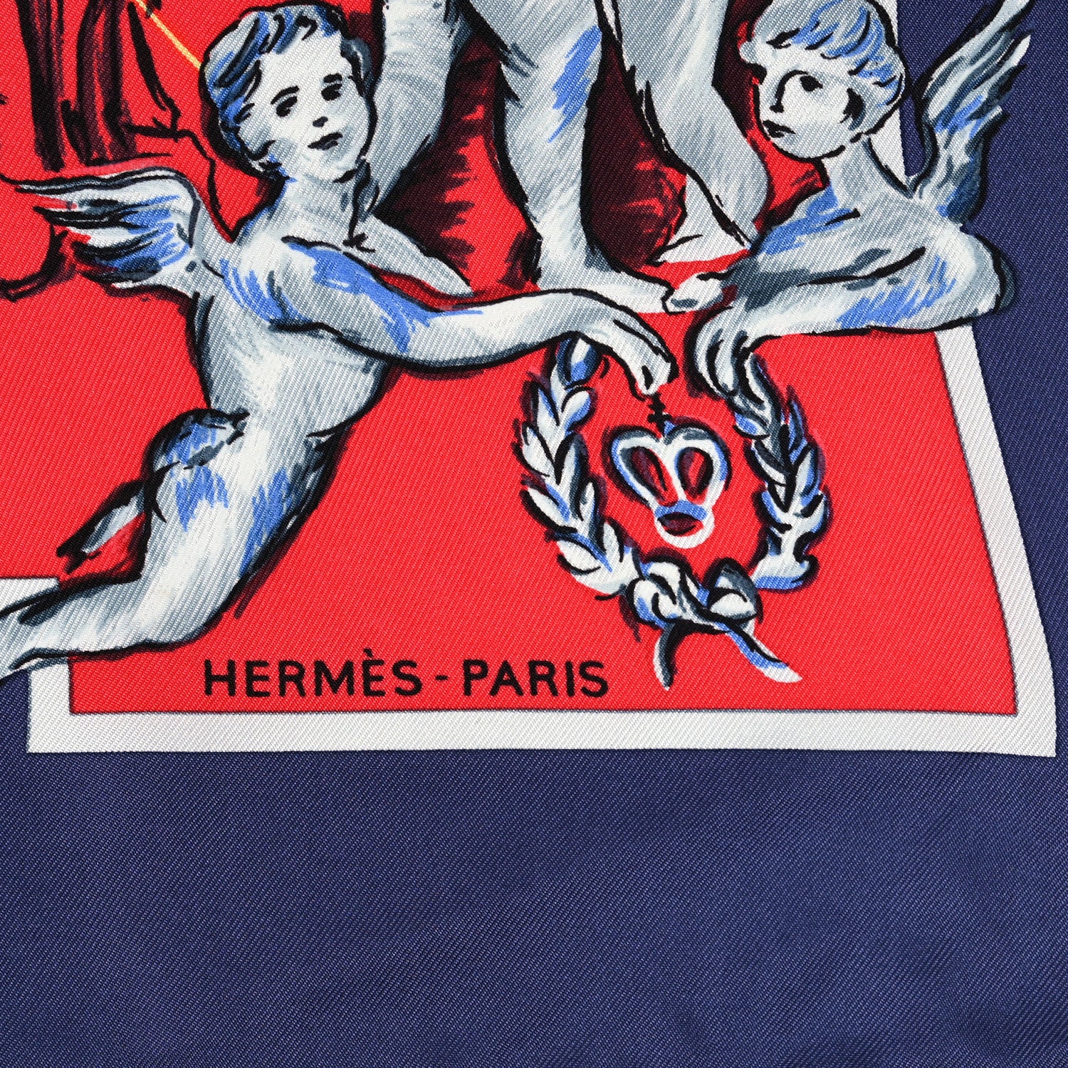 Hermes Silk Soiree De Gala Scarf 90 5 of 6