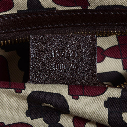 Gucci Guccissima Suede Medium Pelham Shoulder Bag Brown 7 of 7